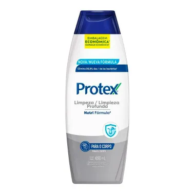 Sabonete L&iacute;quido Protex Limpeza Profunda Embalagem Econ&ocirc;mica 650ml