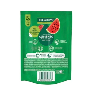 Sabonete L&iacute;quido Palmolive Naturals Mel&acirc;ncia para o Corpo Refil Pre&ccedil;o Especial 200ml