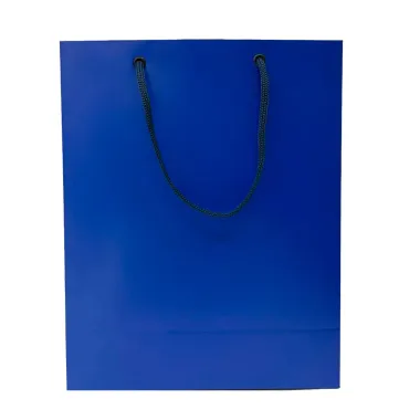 Sacola para Presente Mio Azul M&eacute;dia de Papel