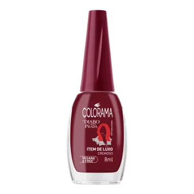 Esmalte Colorama O Diabo Veste Prada Cor Item de Luxo Cremoso 8ml