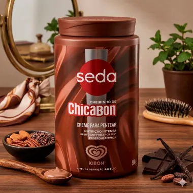 Creme de Pentear Seda Cheirinho de ChicaBon Kibon Nutri&ccedil;&atilde;o Intensa 900g
