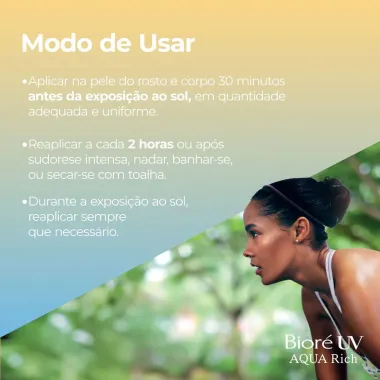 Bior&eacute; UV Aqua Rich Extreme Protection FPS 50 Water Swet 50g
