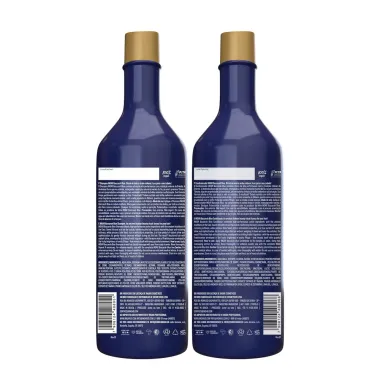Kit Inoar Baccarah Blue Am&ecirc;ndoas Doces e Tamara Shampoo  1 Litro e Condicionador 800ml