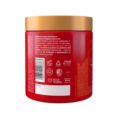 M&aacute;scara de Tratamento Inoar Latifah Argan e Mirra 500g