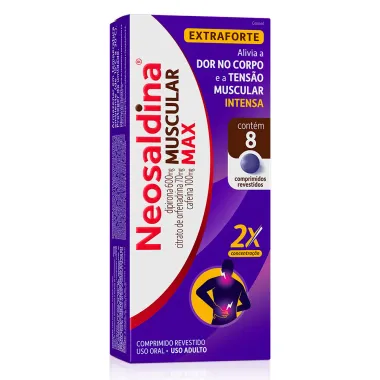 Neosaldina Muscular Max com 8 Comprimidos Revestidos