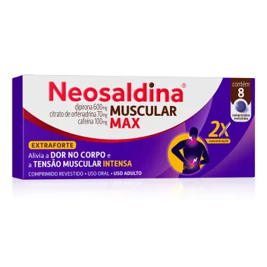 Neosaldina Muscular Max com 8 Comprimidos Revestidos