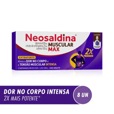 Neosaldina Muscular Max com 8 Comprimidos Revestidos