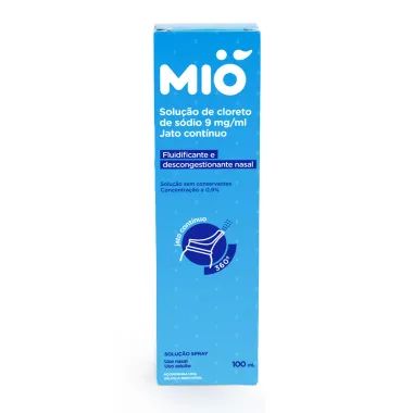 Fluidificante e Descongestionante Nasal 0,9% Mi&oacute; Jato Cont&iacute;nuo 360&deg; 100ml