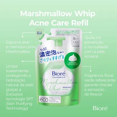Bior&eacute; Marshmallow Whip Facial Acne Care Refil 130ml