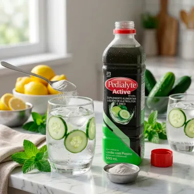 Pedialyte Active Sabor Lim&atilde;o com Pepino 500ml