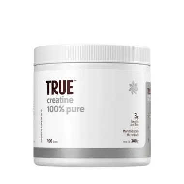 Creatina 100% Pure True Monohidratada P&oacute; 300g