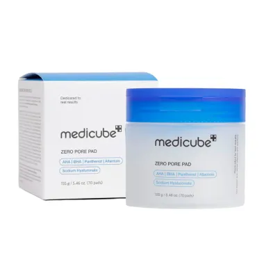 Medicube Zero Pore Pad Discos de Algod&atilde;o Pr&eacute;-Umedecidos Esfoliantes com 70 Unidades