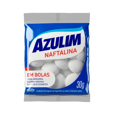 Naftalina Azulim em Bolas 30g