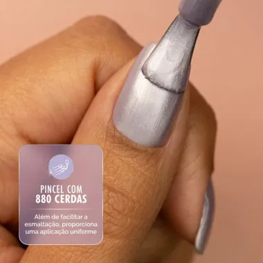 Esmalte Risqu&eacute; Diamond Gel Cybercolors Cor Brilho de V&ecirc;nus 9,5ml