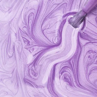 Esmalte Risqu&eacute; Diamond Gel Cybercolors Cor Euforia Lil&aacute;s Met&aacute;lico 9,5ml
