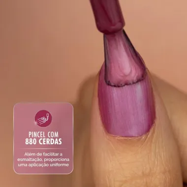 Esmalte Risqu&eacute; Diamond Gel Cybercolors Cor Disco Voador Met&aacute;lico 9,5ml