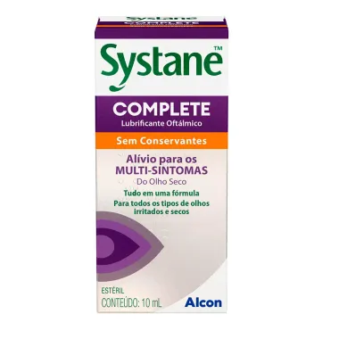Systane Complete Sem Conservantes 10ml