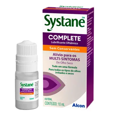 Systane Complete Sem Conservantes 10ml