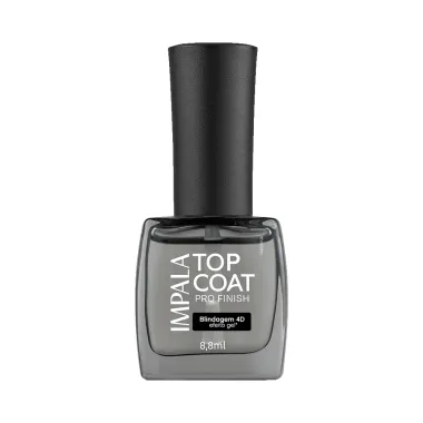 Top Coat Impala Pro Finish Blindagem 4D Efeito Gel 8,8ml