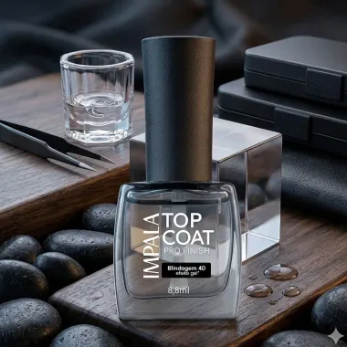 Top Coat Impala Pro Finish Blindagem 4D Efeito Gel 8,8ml