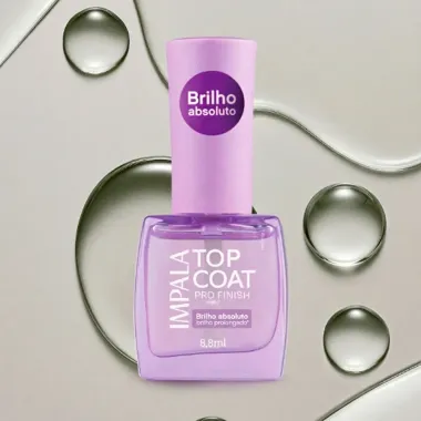 Top Coat Impala Pro Finish Brilho Absoluto 8,8ml