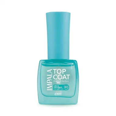 Top Coat Impala Pro Finish Ultra Secagem em 90 Segundos 8,8ml