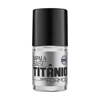 Base Tit&acirc;nio com Formol Impala Fortalecedor e Endurecedor de Unhas 8ml