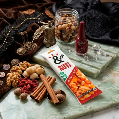 Barra de Nuts &Joy Nozes e Canela Agtal 30g