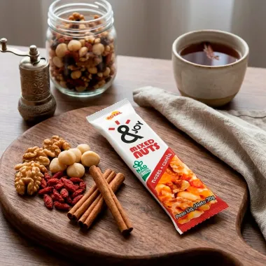 Barra de Nuts &Joy Nozes e Canela Agtal 30g