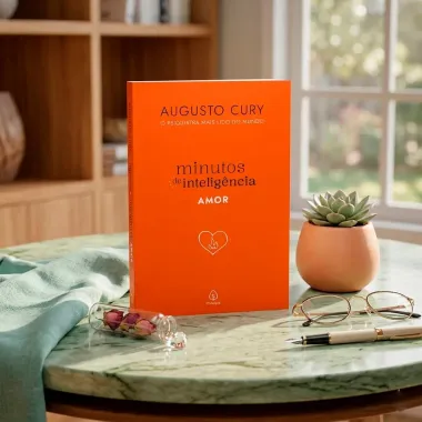 Livro Minutos de Intelig&ecirc;ncia Amor Augusto Cury Editora Principis