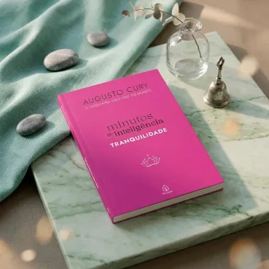 Livro Minutos de Intelig&ecirc;ncia Tranquilidade Augusto Cury Editora Principis