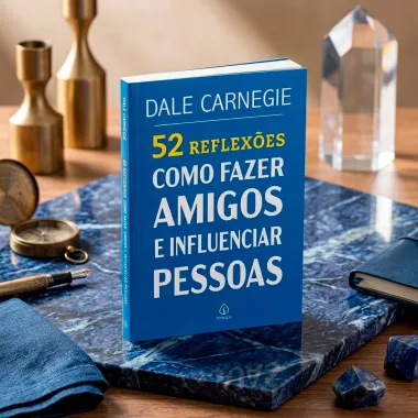 Livro 52 Reflex&otilde;es Como Fazer Amigos e Influenciar Pessoas Dale Carnegie Editora Principis