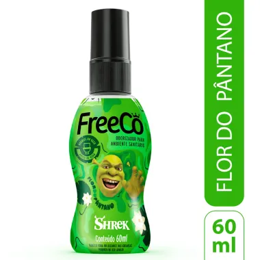 Bloqueador de Odores Sanit&aacute;rios FreeC&ocirc; Shrek 60ml
