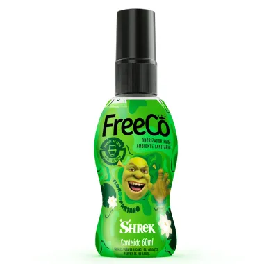 Bloqueador de Odores Sanit&aacute;rios FreeC&ocirc; Shrek 60ml