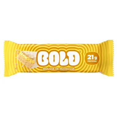 Barra de Prote&iacute;na Bold Sabor Mousse de Maracuj&aacute; com 21g de Prote&iacute;na 60g