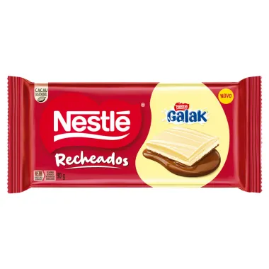 Chocolate Galak Nestl&eacute; Recheados 90g