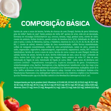 Ra&ccedil;&atilde;o para C&atilde;es Dog Chow Premium Extra Life Filhotes Minis e Pequenos Sabor Carne Frango Frutas e Leite 2,5Kg