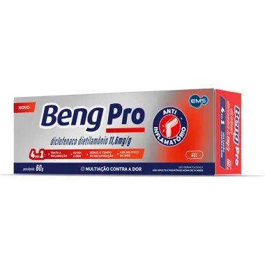 Bengpro 11,6mg/g Anti-inflamat&oacute;rio 4 em 1 Gel com 60g