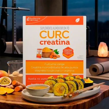 CURC Creatina Sabor Frutas Tropicais com 30 Saches