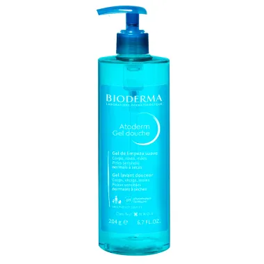 Bioderma Atoderm Gel Douche Gel de Limpeza Suave 204g