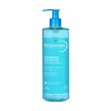 Bioderma Atoderm Gel Douche Gel de Limpeza Suave 205g
