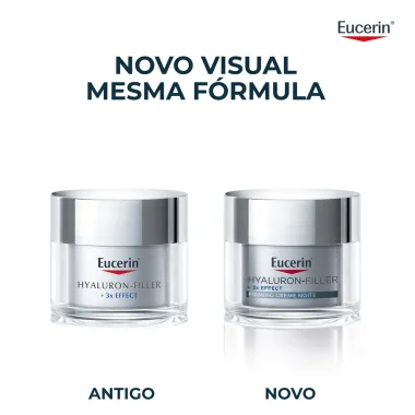 Creme Facial Anti-idade Eucerin Hyaluron Filler 3x Effect Noite 50g