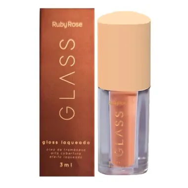 Gloss Laqueado Ruby Rose BG01 Glass HB5771 3ml