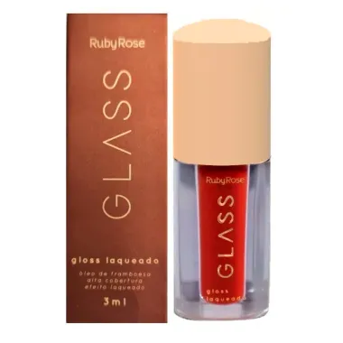 Gloss Laqueado Ruby Rose BG04 Glass HB5774 3ml