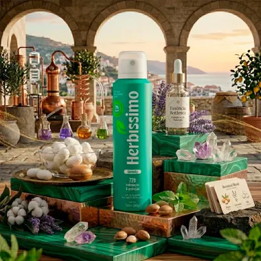 Desodorante Herb&iacute;ssimo Serenity Antitranspirante Aerossol 72h Hidrata&ccedil;&atilde;o e Prote&ccedil;&atilde;o 150ml