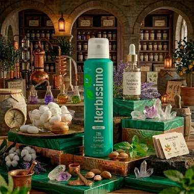 Desodorante Herb&iacute;ssimo Serenity Antitranspirante Aerossol 72h Hidrata&ccedil;&atilde;o e Prote&ccedil;&atilde;o 150ml