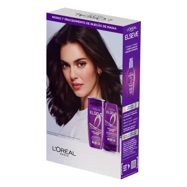 Shampoo L'or&eacute;al Paris Elseve Collagen Lifter 385ml e Condicionador 170ml