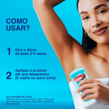 Desodorante Secret Berry Fresh Defense Antitranspirante Gel Invis&iacute;vel Stick 73g