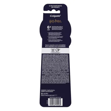 Escova de Dente Infantil Colgate Harry Potter 6+ Anos Ultra Suave Macia Sortidas 2 Unidades