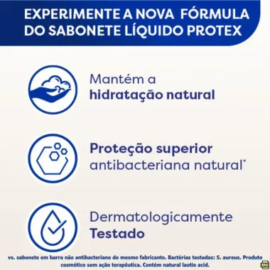 Sabonete L&iacute;quido Protex Erva Doce para as M&atilde;os Refil 500ml Leve Mais Por Menos